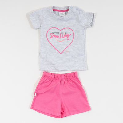 baby girl cotton top & short