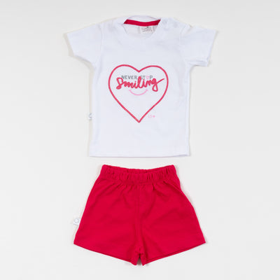 baby girl matching top & bottom