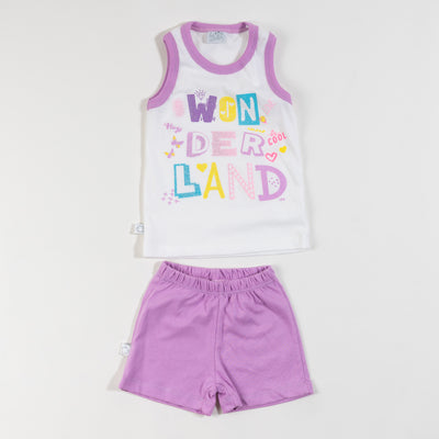 baby girl matching top & short