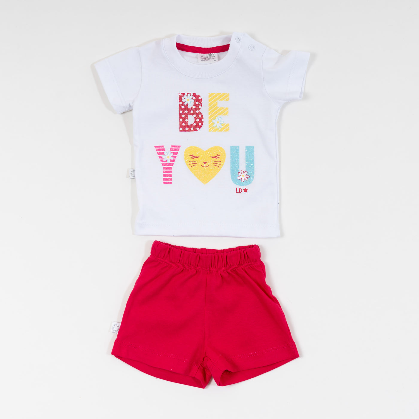 baby girl matching top & short